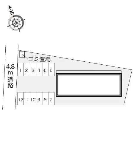 ★手数料０円★宮崎市阿波岐原町　月極駐車場（LP）